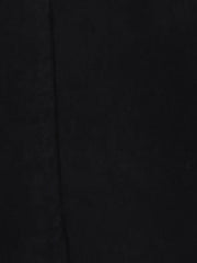 Midi Skirt Flap Pocket Back Slit Drawstring Cargo Skirt