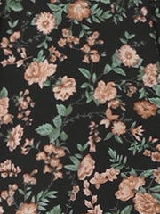 Halter Neck Floral Summer Sundress Sleeveless Lace Up Midi Dress