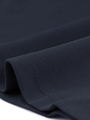 One Shoulder Sleeveless Slit Hem Cocktail Sheath Dress