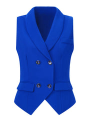Waistcoat Lapel Collar Dressy Versatile Racerback Suit Vest