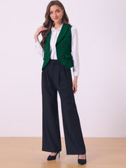Waistcoat Lapel Collar Dressy Versatile Racerback Suit Vest