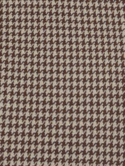Houndstooth V Neck Long Sleeve Elegant Sheath Dresses