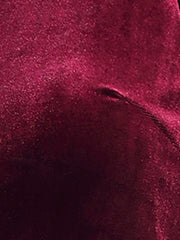 Mock Neck Velvet Sleeveless Solid Color Tank Top