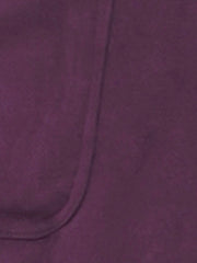 Faux Suede Lapel Collar Cowgirl 2 Button Blazer Jacket