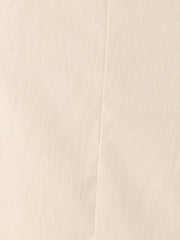 High Waist Elastic Back A-Line Belted Corduroy Pockets Midi Skirt