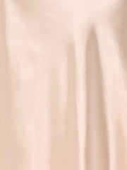 Satin Sleeveless Spaghetti Strap Maxi Dress