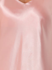 Satin Sleeveless Spaghetti Strap Maxi Dress