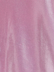 Metallic Off Shoulder Short Sleeve Loose Party Sparkly Blouse