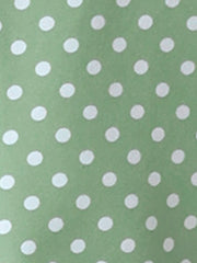 Peter Pan Collar Vintage Polka Dots Short Sleeves Blouse