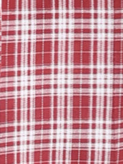Plaid Zipper Front Party Strap Sleeveless Tube Mini A-Line Dress