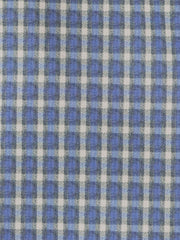 Peter Pan Collar Contrast Color Button Decor Plaid Dress