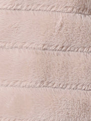 Fluffy Vest Jacket Stand Collar Sleeveless Faux Fur Coat