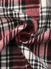 Button Down Cotton Classic Western Plaid Shirt