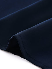 Chiffon Shirt Work Office Mock Neck Long Sleeve Blouse