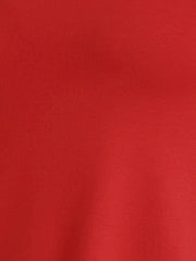 3/4 Sleeve Round Neck Button Decor Casual Stretchy Tunic Tops
