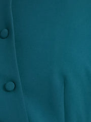 2pc Business Suits Belted Peplum Blazer Jacket and Pencil Skirt Sets