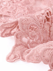 Floral Lace Evening 3/4 Sleeves Formal Elegant Bolero Shrugs