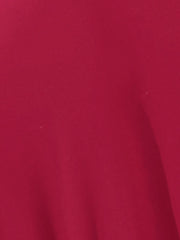Lantern Sleeve Pocketed Ruffled Tiered A-Line Midi Dress