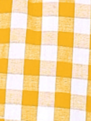 Gingham Peplum Top Summer Square Neck Sleeveless Plaid Blouse