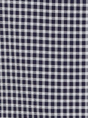 Summer Gingham Tops Square Neck Ruffle Cap Sleeve Blouse