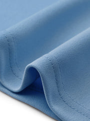 Elegant Round Neck Solid Color Cap Sleeve Peplum Blouse