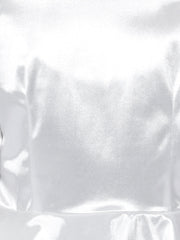 Satin Open Front Long Sleeves Cropped Bolero Shrug