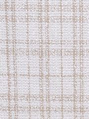 Tweed Plaid Sleeveless Pockets A-Line Pinafore Overall Dress
