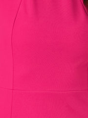 Cap Sleeve Basic Slim Fit Work Mini Bodycon Dress