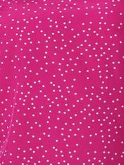 Peter Pan Collar Vintage Polka Dots Short Sleeves Blouse