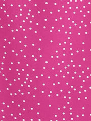 Retro Dots Bow Tie Peter Pan Collar Chiffon Blouse