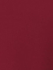 Short Sleeve Round Neck Solid Color Peplum Blouse
