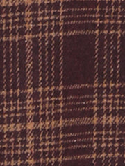 Plaid Vintage Pocketed Midi A-Line Skirt