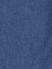 Denim Casual Halter Neck Midi Jean Dress