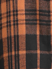 Cotton Classic Button Down Plaid Short Sleeve Shirt