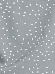 Peter Pan Collar Vintage Polka Dots Short Sleeves Blouse