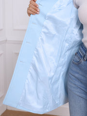 Winter Classic Outwear Overcoat with Pockets Single Breasted Coat