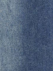 Casual Short Button Down Jeans Skirt