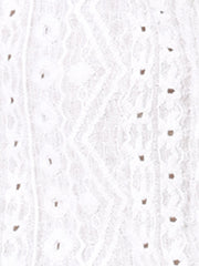 Eyelet Short Sleeve Hollow Out Summer Casual Top