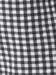 Gingham Buttons Comfy Breathable Beach Casual Shorts