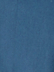 Denim Collarless Pockets 3/4 Sleeve Feminine Style Jacket