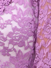 Floral Lace Evening 3/4 Sleeves Formal Elegant Bolero Shrugs