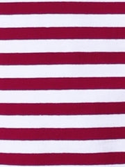 Striped Long Sleeve Crew Neck Casual Tops
