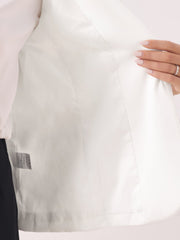 Long Sleeve One Button Business Casual Blazer