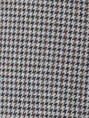 Houndstooth Notched Lapel One Button Office Work Blazer