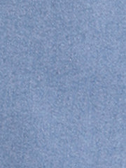 Button Down Collar V Neck Long Sleeve A-line Jean Denim Dress