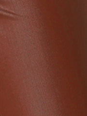 Faux Leather High Waist Stretch Slim Fit Motorcycle Legging Pants