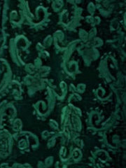 Velvet Textured Maxi A-Line Elastic Waist Skirt