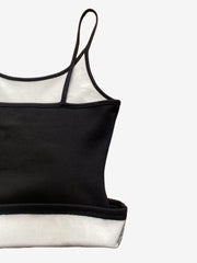 Fleece-lined Base Layer Spaghetti Strap Cami Top