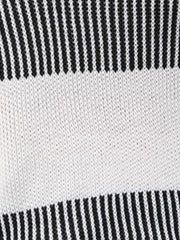Casual Loose Fit Striped Knitted Pullover Sweater
