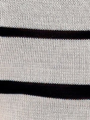 Color-Block Striped Short Sleeve Knitted Bodycon Dress